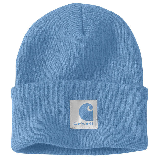 Carhartt Satin Lined Cuffed Beanie Workwear Blue