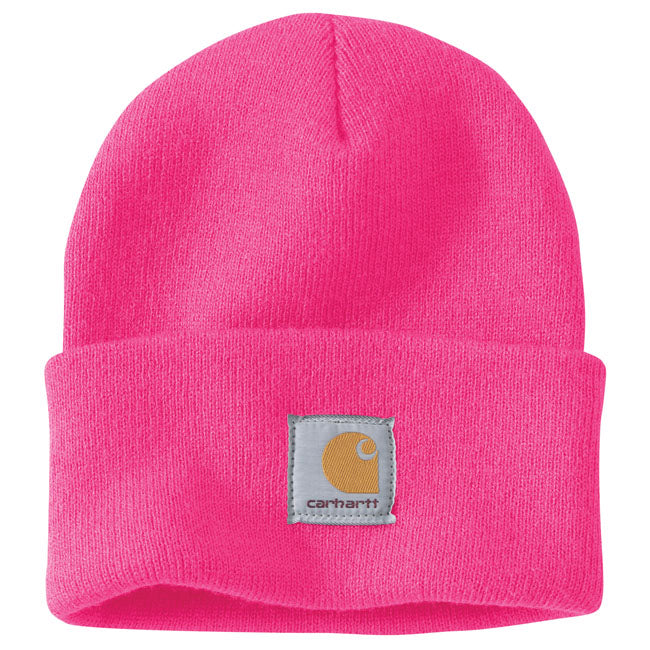 Carhartt Iconic A18 Watch Cap Beanie Pink Glow