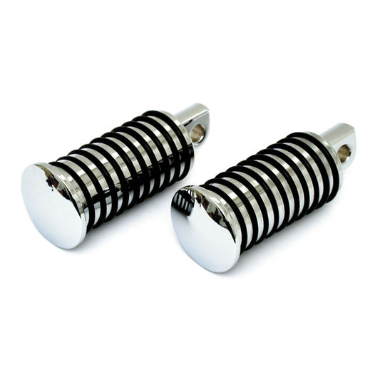 Sundance O-Ring Foot Pegs. Large Diameter. H-D Male Mount