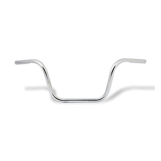 Apehanger Handlebar, 10" Rise, 1" Chrome