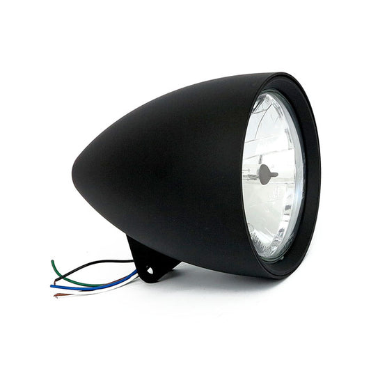 Smoothie 5-3/4" Headlamp Without Visor. Black