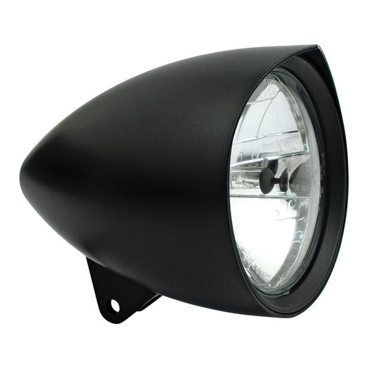 Smoothie 5-3/4" Headlamp with Peak Visor. Black
