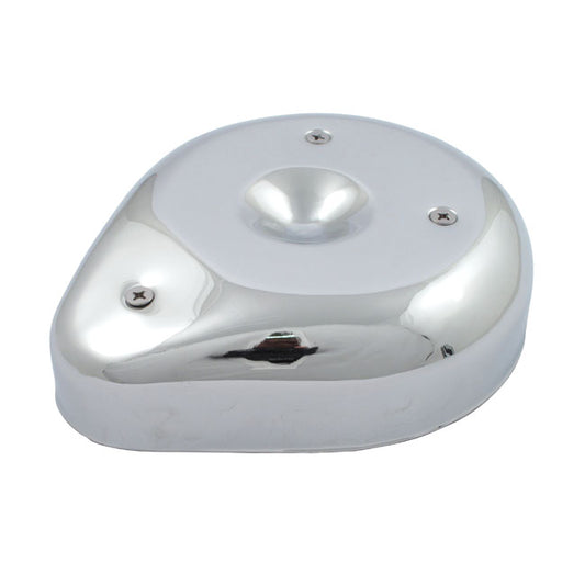 Teardrop Air Cleaner Assembly. Chromed Steel