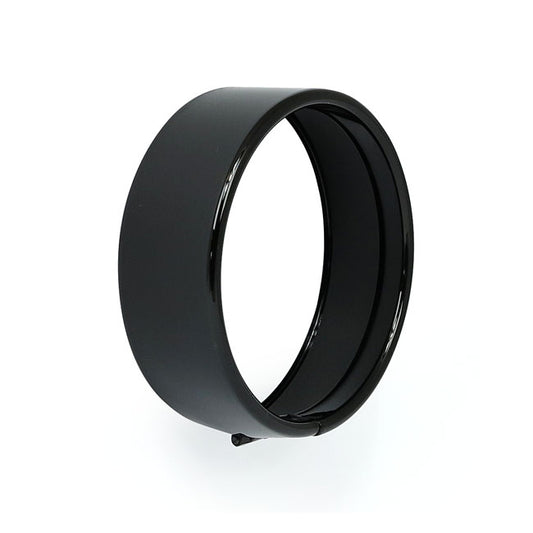 Recessed Trim Ring. 5-3/4" Headlamp. Gloss Black
