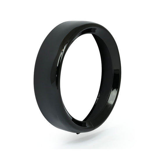 Recessed Trim Ring. 7" Headlamp. Gloss Black