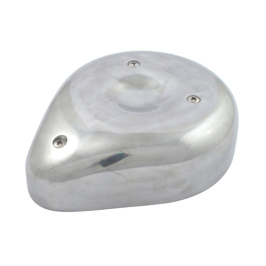 Teardrop Air Cleaner Assembly. Polished Aluminium