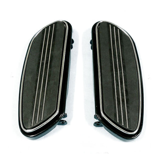 Runway Rider Floorboards, Std. Length. Black