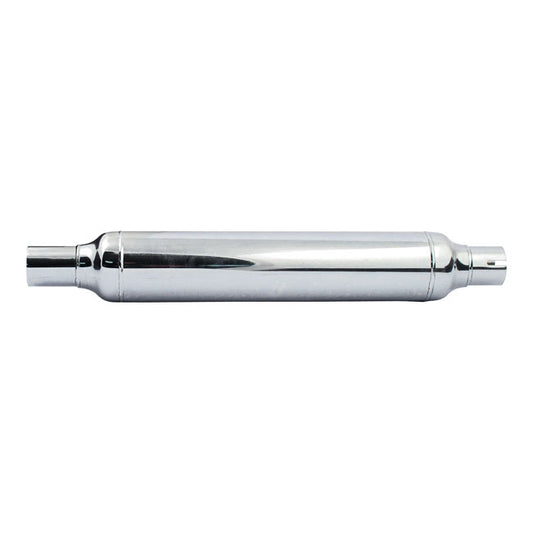 58-E78 OEM Style Cigar Type Muffler 22" Long Chrome