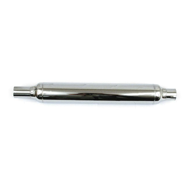 58-E78 OEM Style Cigar Type Muffler 25" Long Chrome