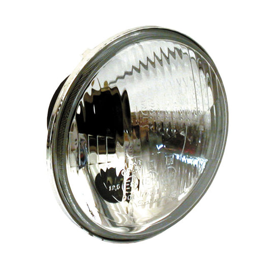 Headlamp Unit H4. Ribbed Lens. 5-1/2"