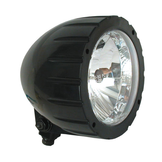 Abs 4-1/2" HS1 Headlamp. Grooved. Black