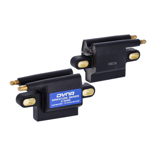 Dynatek, Dyna Miniature Coil Set. Dual Tower, 12V, 3 Ohm