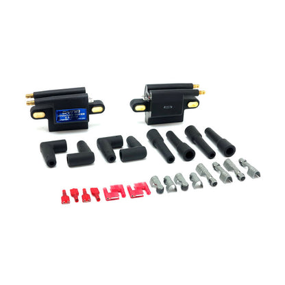 Dynatek, Dyna Miniature Coil Set. Dual Tower, 12V, 0.5 Ohm