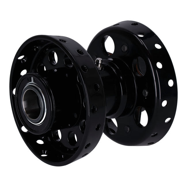 Custom Star Hub, for OEM Axle. Black with Chrome Star