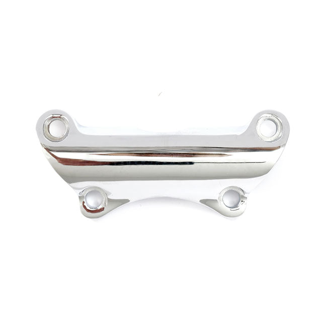 OEM Style Touring Handlebar Top Clamp. Chrome
