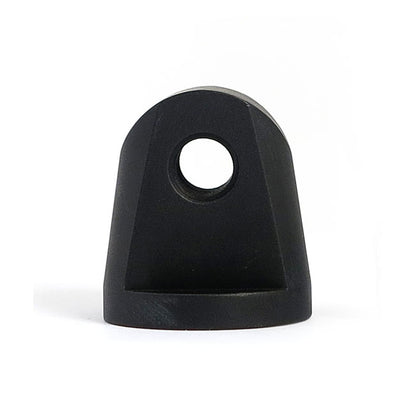 Straight Cone Headlamp Mount Block. Black
