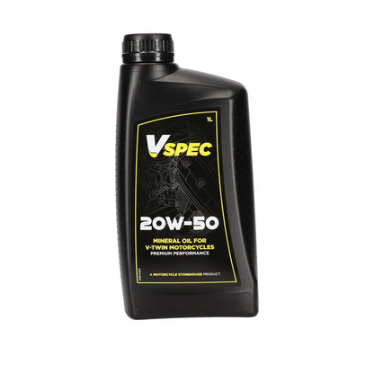 V Spec 20W50 Mineral Motor Oil - 1L bottle - case of 12