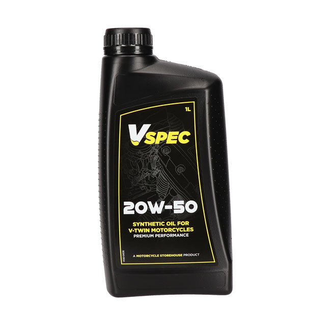 V Spec 20W50 Full Synthetic Motor Oil - 1L bottle - case of 12