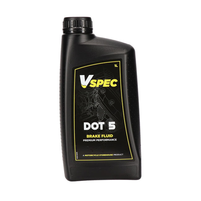 V Spec DOT 5 Silicone Brake Fluid - 1L bottle