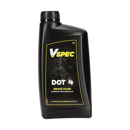 V Spec DOT 4 Brake Fluid - 1L bottle