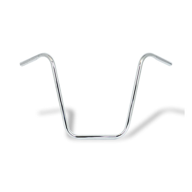 Apehanger Handlebar, 18" Rise, 1" Chrome
