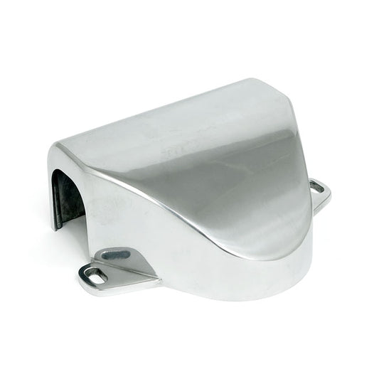 Handlebar Clamp Cover. Polished