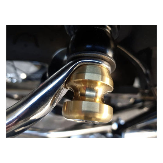 Motone, the Capstan! Bungee Hook Attachment. Brass