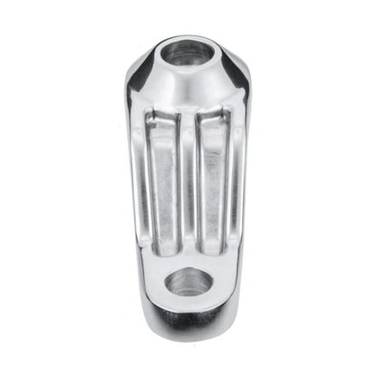 Motone, Ribbed Triline Turn Signal Brackets. Polished