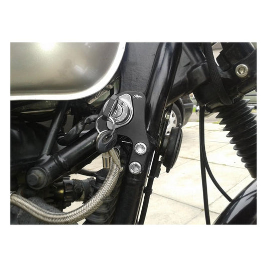 Motone, Ignition Relocation Bracket, RHS. Black