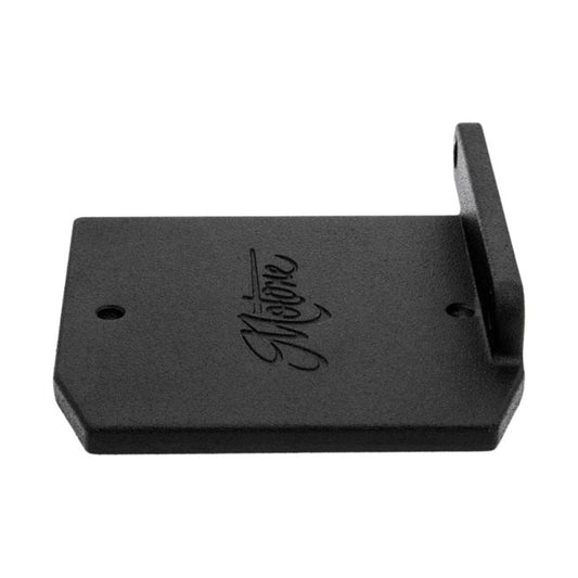 Motone, Regulator Relocation Bracket. Black. Liquid-Cooled Triumph Models