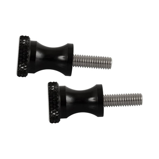 Motone, Short Quick Release Seat Bolts. 28mm, Black