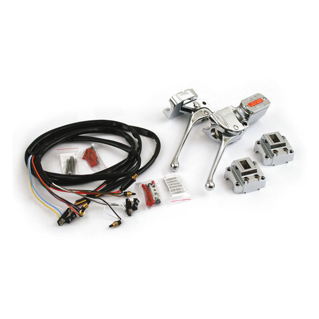 Chrome Handlebar Control Kit
