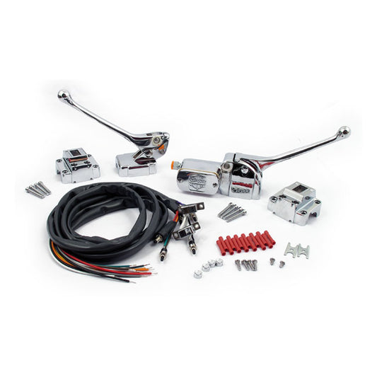 Chrome Handlebar Control Kit