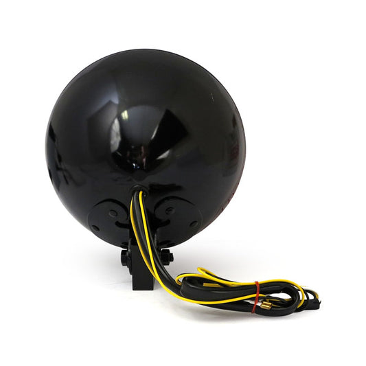 7" H4 Headlamp for FL Models. Clear Lens. Black