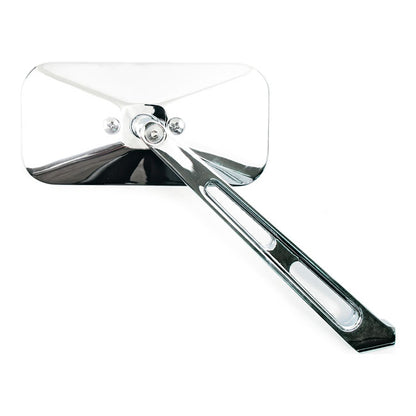Mirror Rectangular Long Stem Chrome