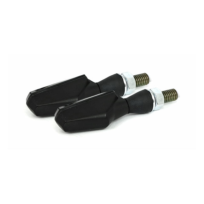 Cob, LED Taillight / Turn Signal Combo. Black