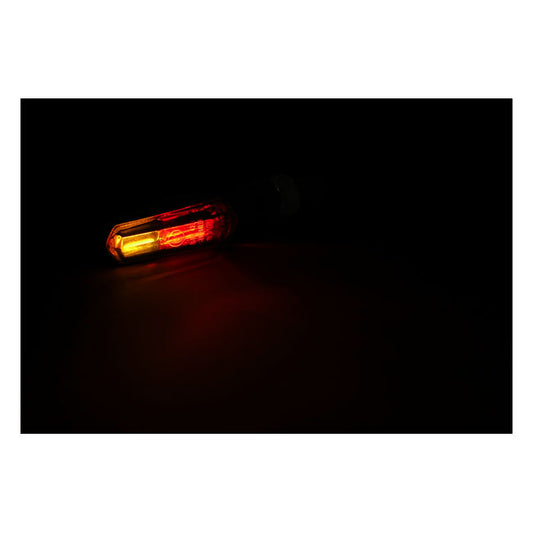 Cob, LED Taillight / Turn Signal Combo. Black