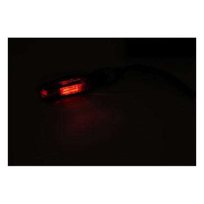 Cob, LED Taillight / Turn Signal Combo. Black
