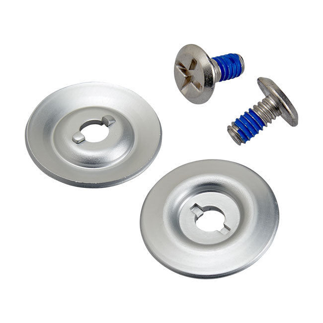 Biltwell Helmet Gen2 Hardware Kit silver - Helmet Accessories at Pedro’s Parts