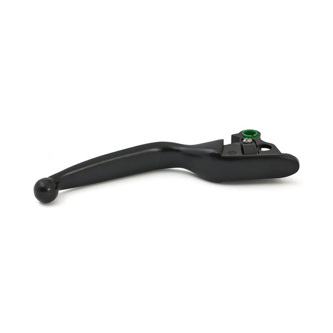 Handlebar Lever Kit Wide Blade, Grooved. Black