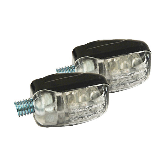 Picco, Mini LED Turn Signals. Black