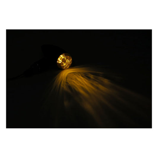 Micro Bullet LED Turn Signals, Black