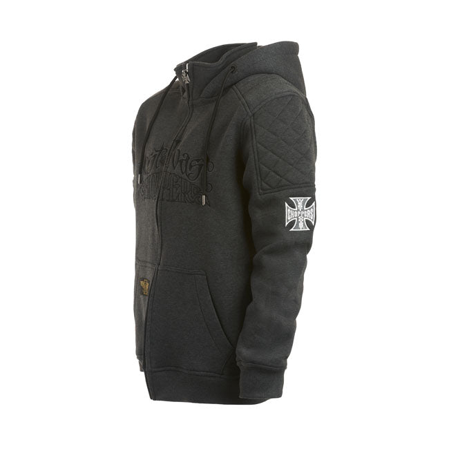 WCC Choppers Por Vida Zip Hoodie Gray