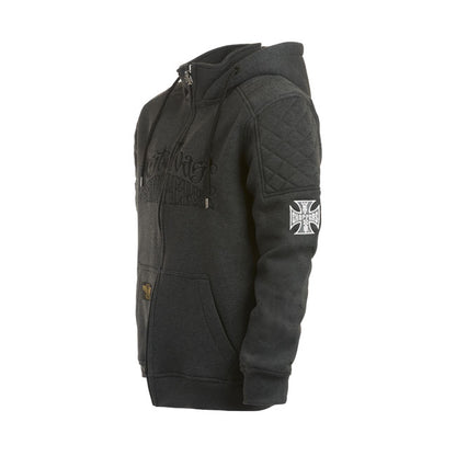 WCC Choppers Por Vida Zip Hoodie Gray