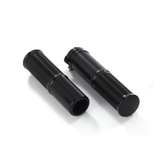 Kustom Tech FL handlebar grip set. Black anodised - Kustom Tech motorcycle part