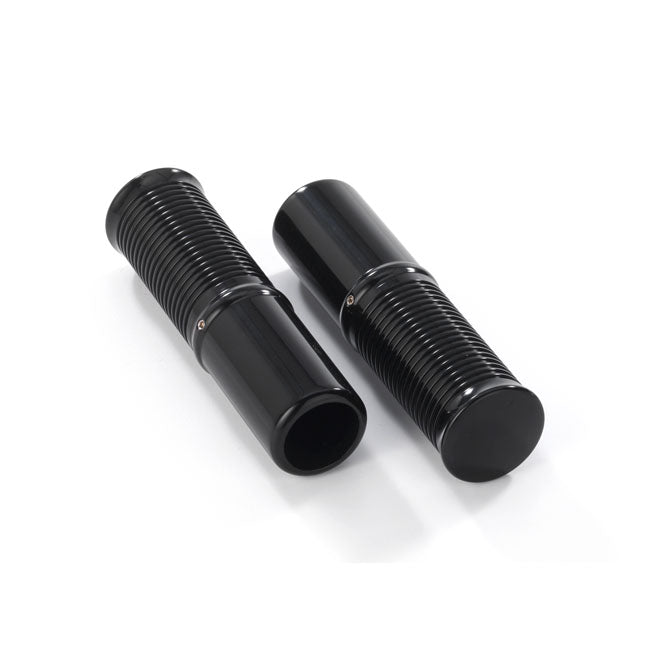 Kustom Tech FL handlebar grip set. Internal throttle, black - Kustom Tech motorcycle part