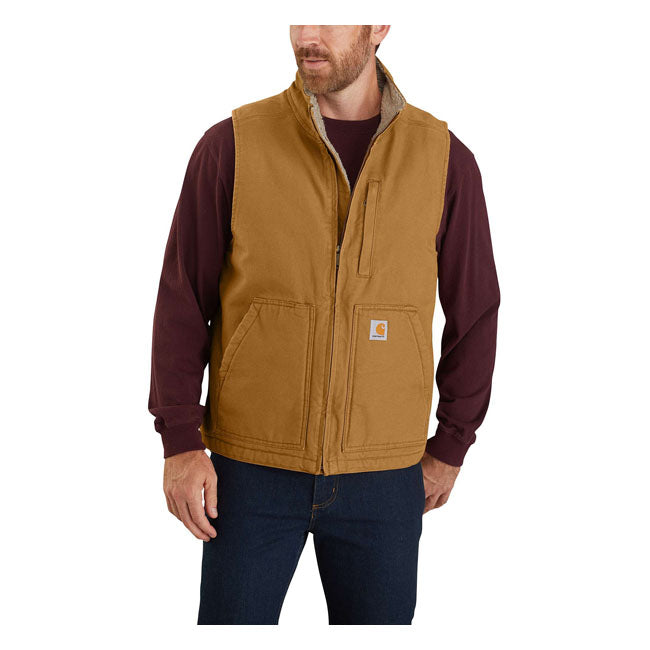Carhartt Sherpa Lined Vest Carhartt Brown - Carhartt product image 2