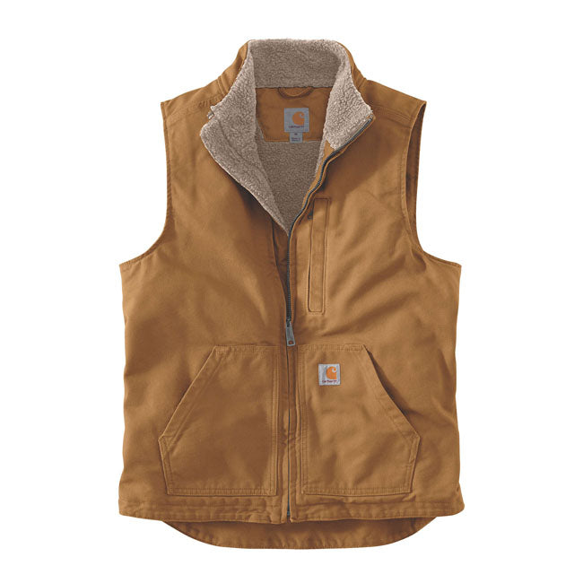 Carhartt Sherpa Lined Vest Carhartt Brown - Carhartt product image