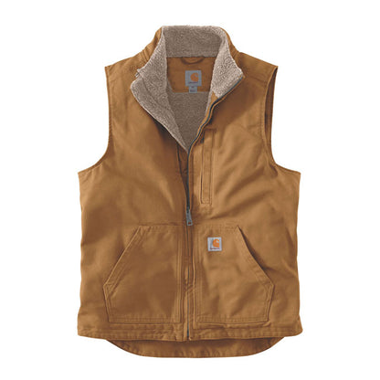 Carhartt Sherpa Lined Vest Carhartt Brown - Carhartt product image