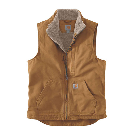 Carhartt Sherpa Lined Vest Carhartt Brown - Carhartt product image